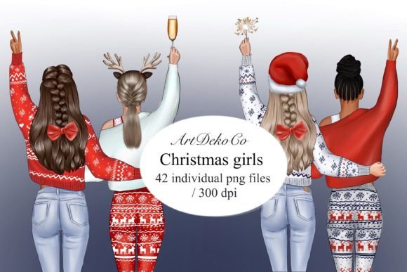 Best Friends, Christmas Clipart & Illustrations Review