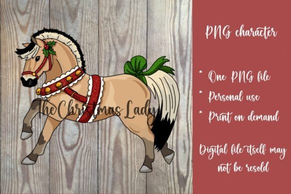 Fjord Horse Christmas Sticker: Illustrations Review