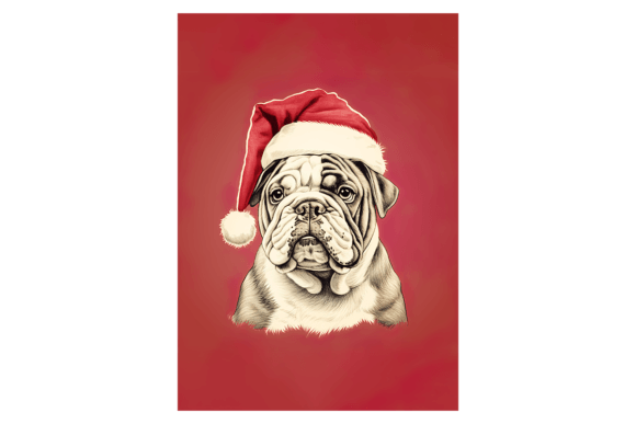 Review: English Bulldog Christmas Card for Embroidery