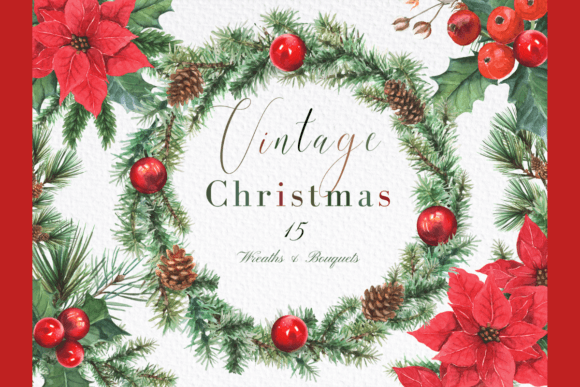 Vintage Christmas Illustrations Review